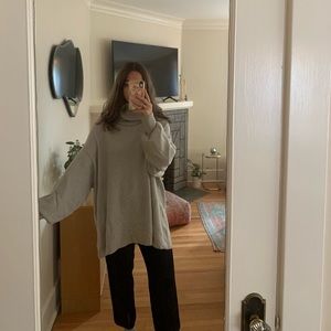 Free People oversized alpaca sweater